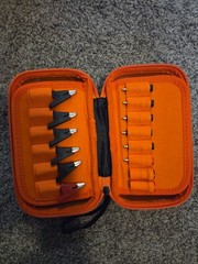 Supco Tradefox Jumper King model TFXJK, orange and black with case, never used!