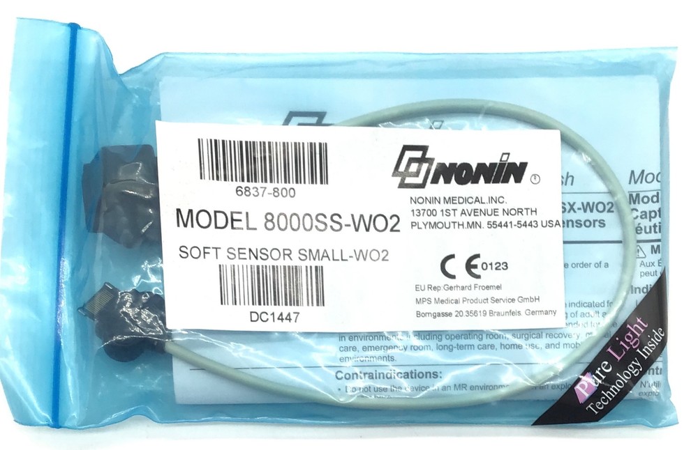 Nonin 8000SS-WO2 Soft Sensor Small WO – NEW