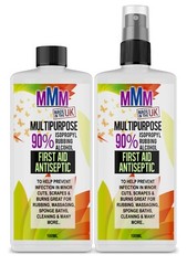 Isopropyl A/L Isopropanol 90% Pure Rubbing – Lab Grade 100ml Bottles