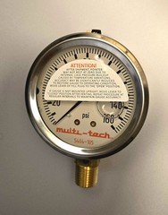 Multi-Tech 5404-105 Liquid Pressure Gauge 2.5″ 160 PSI 3/8 NPT compare Marsh