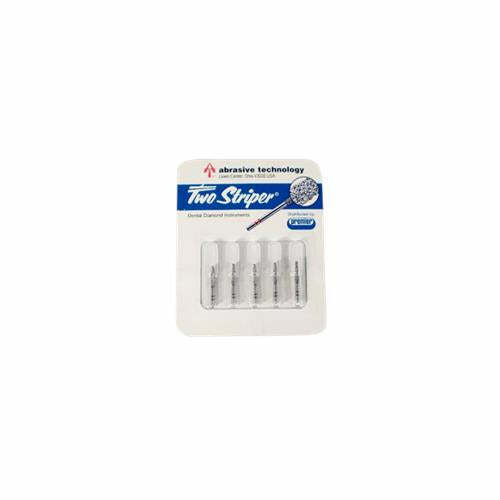 Abrasive Tech 252.SC FG Two Striper Curettage Super Coarse Diamond Burs 5/Pk