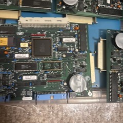 GE OEC Medical 9800 Plus control panel processor I/O board – See Description