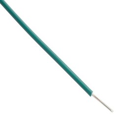 Alpha Wire 781001 GR005 10awg Tinned Solid Copper Hook Up Green 100ft 600V New