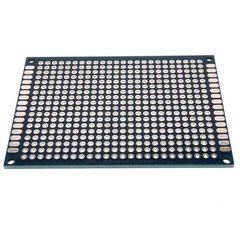 5cm x 7cm Blue PCB Printed Circuit Board, 5 Pack, 432 Holes, 32 Pads