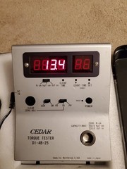 Cedar Digital Torque Tester DI-4B-25 for impact tools, “Tested / Working”