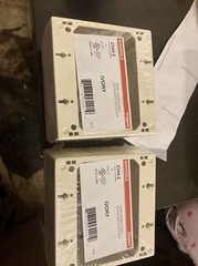 New WIREMOLD EXTRA DEEP DEVICE BOX 2 GANG, #2344-2 Lot Of Two