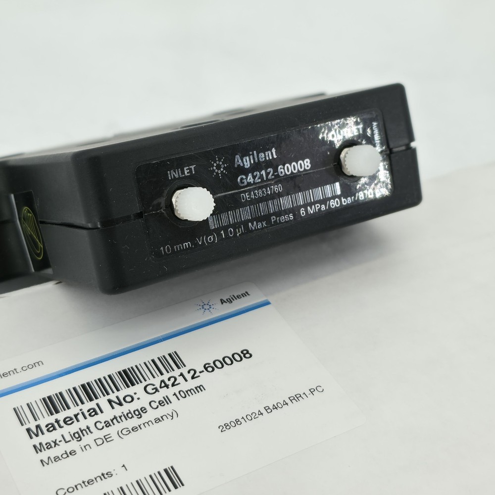 Max-Light Cartridge Flow Cell For Agilent G4212-60008 HPLC Detector