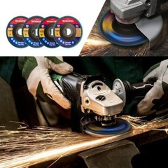 WORKPRO 20Pk Flap Discs 4-1/2-inch Arbor Size 7/8-inch Include 40/60/80/120 Grit