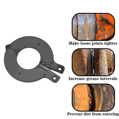 10X Bucket Pin Shim Kits 45mm For Excavator Skid Steer 3mm Thickness Detachable