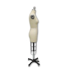 Professional Dress Form Mannequin, Collapsible shoulders, adjustable height sz12