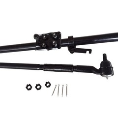 Drag Link Tie Rod Assembly Kit for 03-13 Ram 2500 3500 06-08 Ram 1500 4WD 8-Lug