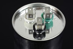 TEMCo 60/7.5 MFD uF Dual Run Capacitor 370 440 vac Volts AC Motor HVAC 60+7.5