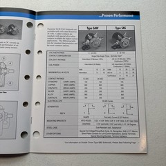 Prestolite Electric Solenoid 6 To 48 VDC 100 To 200 Amps Sales Brochure Catalog