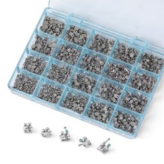 AZDENT Dental Ortho MIM Monoblock Braces Brackets Mini Roth MBT.022 /Buccal Tube