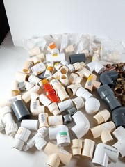 PVC/Metal Plumbing Fittings Lot DIY Handyman Plumber New Open Box