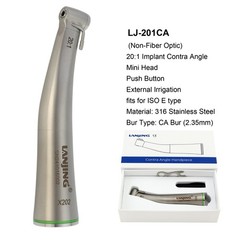 Dental 20:1 Implant Contra Angle Surgical Handpiece NSK KAVO S201XL ISO E-Type