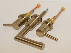 SPEAKMAN NEO SB-1021-E-BBZ WIDESPREAD 2 HANDLE BATHROOM FAUCET BRUSHED BRONZE