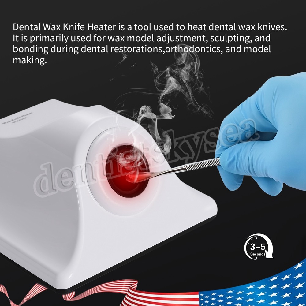 Dental Wax Knife Heater Infrared Induction Heating Wax Carving Knife Heater
