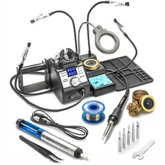 X-Tronic 3060-PRO 75 Watt “Double Digital” Soldering Iron Station Complete Kit