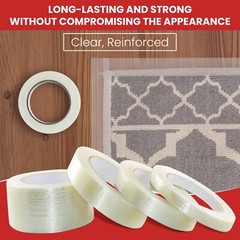 Filament Reinforced Strapping Fiberglass Tape 3.9 mil – 3/4 in. x 60 yds. 10Pack