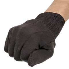 Brown Jersey Work Gloves Industrial Grade Size: Women’s (12 Pairs) – 1 Dozen