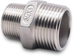 Versatile Hex Nipple Connector NPT 1″ to NPT 3/4″ Male Thread Reducer – Set of 2