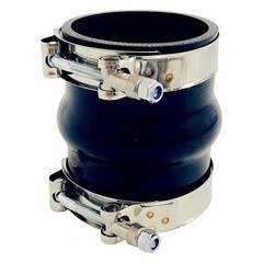 ID 3.5″ (89mm) Silicone Hump Coupler Hose, Length 4In (102mm), 4-Ply Reinforc…