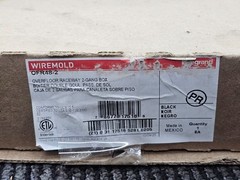 Legrand Wiremold OFR48-2 Over Floor Raceway 2-Gang Box For OFR Series Overfloor