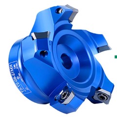 400R KM12 High-Gloss Fast Feed Flying Cutter Head 45° Angle Multi-Edge Milling