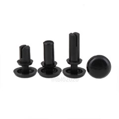 Black Plain Nylon Plastic Snap Rivets Various Sizes And Lengths Rivet – Quality