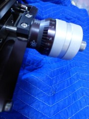 MDC UHV XYZ positioner PSM-2504, 4.5″ conflat with 0 length reducer to 1.33″
