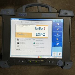 EXFO FTB-400 GP-407 Universal Fiber Optic Test System Mainframe – Tested