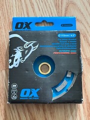 OX 115mm 4.5″ Double Row Cup Wheel Grinder