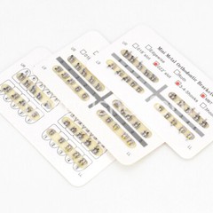 Dental Orthodontic MIM Monoblock Brackets Metal Mini Roth/MBT 0.022/0.018 Hook