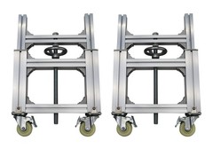 Electric 59×11.8in Food Grade PU Belt Conveyor 110V Speed&Height Adjustable 120W