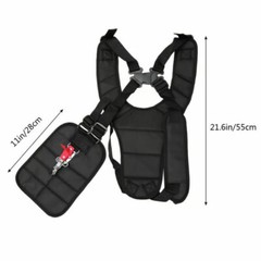 Double Shoulder Strimmer Padded Belt Harness Strap for Brush Cutter& Trimmer US