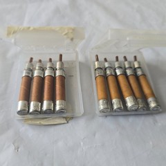 9 Western Electric / Bussmann 70 Series H 3/4 amp Telepower Indicating Fuses NOS