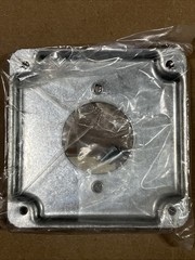 ORBIT 4406, 4″x4″ 1/2″ Raised 1.750 Inch Round RS Power Outlet Box Cover 1pc
