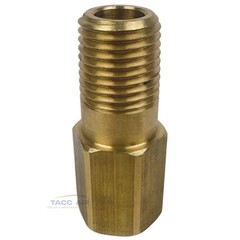 1/4″ Female X 1/4″ Male NPT Pipe Fitting Extender Extension Adapter Brass