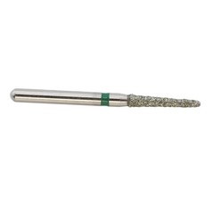 Dental Diamond Burs FG Round End Taper 856/014C Coarse Grit Green Friction Grip