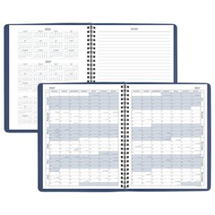 AT-A-GLANCE 2027 Planner, Monthly, 7″ x 8.75″, Unruled Daily Blocks, Blue (70…