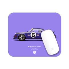 1973 Porsche 911 Carrera RSR (Daytona 24 Hours) illustration Mouse Pad