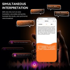 2025 Language Translator Device Real-time AI Smart Instant Voice 144+ Languages