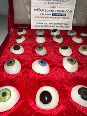 Human Prosthetic Eyes – Mixed Set – 25 to 200 Pcs – Fast USA Shipping
