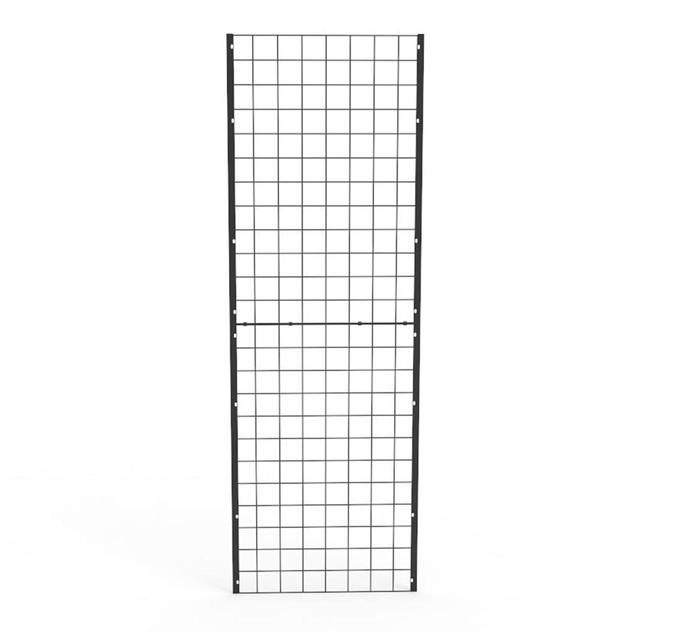 FixtureDisplays® 2’x 6′ (Come in 2 PCS of 2×3′) Black Wire Grid Panel