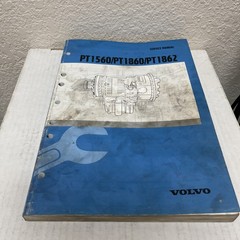 VOLVO PT1560 PT1860 PT1863 TRANSMISSION SERVICE REPAIR OVERHAUL MANUAL BOOK