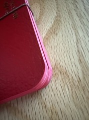 BIEFFE Set Of 3 Small RED Notebooks Gold Bird MOTIF Red Edges 5.5” X 8” Italy