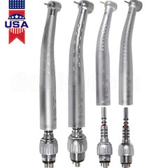 KaVo Style Dental High Speed /Fiber Optic LED Handpiece 4/6 Holes Quick Coupler