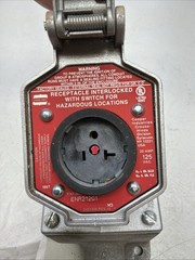 Crouse Hinds Receptacle Interlock Switch 20 AMPS 125VAC ENR21201 NEW