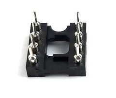 10PCS DIP-8 IC Sockets Machined Round Contact Pins Holes Pitch 2.54mm DIP8 DIP 8
